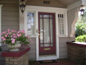 Old front door...